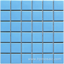 Ceramic mosaic tile for swimming pools